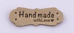 Nášivka HAND MADE 40x15mm
